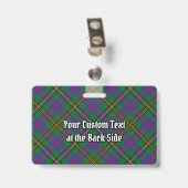 Clan Wood Tartan Badge (Achterkant met clip)