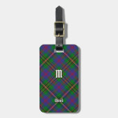 Clan Wood Tartan Bagagelabel (Voorkant verticaal)