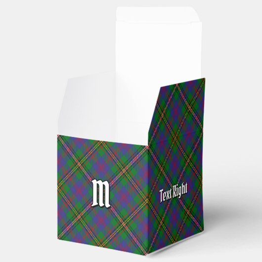 Clan Wood Tartan Bedankdoosjes (Geopend)