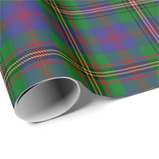 Clan Wood Tartan Cadeaupapier (Rol Hoek)