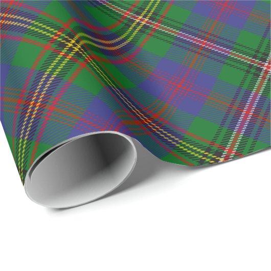 Clan Wood Tartan Cadeaupapier (Rol Hoek)