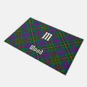 Clan Wood Tartan Deurmat (Schuin)