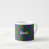 Clan Wood Tartan Espresso Kop (Voorkant rechts)