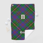 Clan Wood Tartan Golfhanddoek (Insitu)