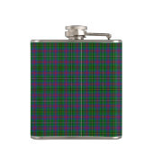 Clan Wood Tartan Heupfles (Achterkant)