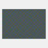 Clan Wood Tartan Inpakpapier Vel (Voorkant 3)