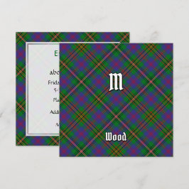 Clan Wood Tartan Kaart