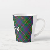 Clan Wood Tartan Latte Mok (Rechts)