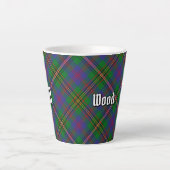 Clan Wood Tartan Latte Mok (Voorkant)