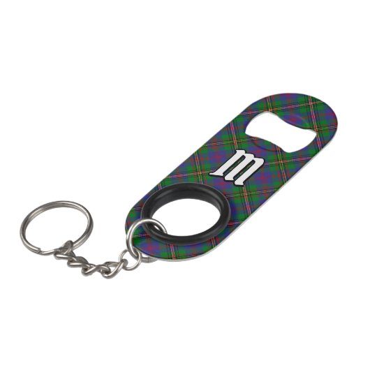 Clan Wood Tartan Mini Flessenopener (Voorkant Gekanteld)