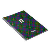 Clan Wood Tartan Notitieboek (Rechterzijde)