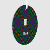 Clan Wood Tartan Ornament (voorkant)