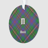Clan Wood Tartan Ornament (voorkant)