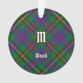 Clan Wood Tartan Ornament (voorkant)