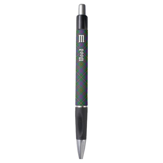 Clan Wood Tartan Pen (Voorkant Verticaal)