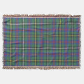 Clan Wood Tartan Pset Scottish Kilt Pattern Deken (Voorkant)