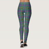 Clan Wood Tartan Pset Scottish Kilt Pattern Leggings (Achterkant)