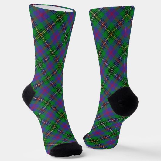 Clan Wood Tartan Socks Sokken (Gebogen)