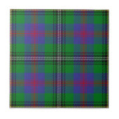 Clan Wood Tartan Tegeltje (Voorkant)