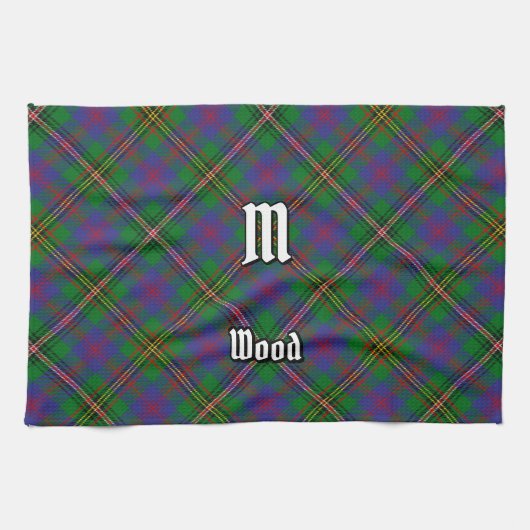 Clan Wood Tartan Theedoek (Horizontaal)