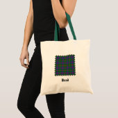 Clan Wood Tartan Tote Bag (Voorkant (product))