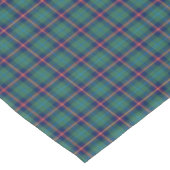 Clan Young Green en Blue Schotse Tartan Tafelkleed (Gekanteld)