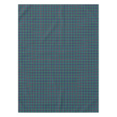 Clan Young Green en Blue Schotse Tartan Tafelkleed (Voorkant)