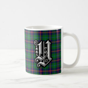 Clan Young Letter Y Monogram Tartan Koffiemok