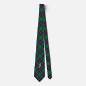Clan Young Letter Y Monogram Tartan Stropdas (Voorkant)