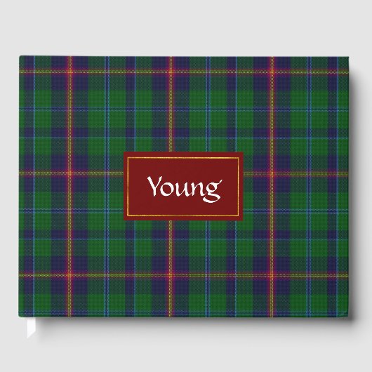 Clan Young Pset Guest Book Gastenboek (Voorkant)
