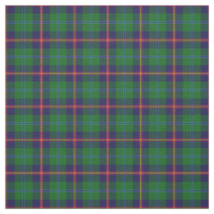 Clan Young Scottish Tartan Play Fabric Stof