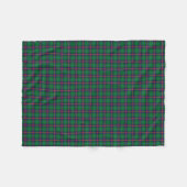 Clan Young Tartan Fleece Deken (Voorkant (Horizontaal))
