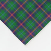 Clan Young Tartan Fleece Deken (Hoek)