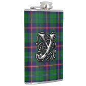 Clan Young Tartan Old Scotland Flask Heupfles (Rechts)
