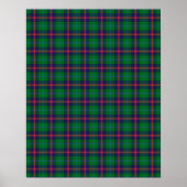 Clan Young Tartan Poster (Voorkant)