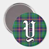 Clan Young Tartan Pset Accidents Magneet (Voorkant / Achterkant)