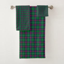 Clan Young Tartan Pset Bad Handdoek