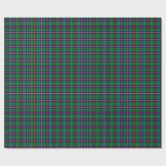 Clan Young Tartan Pset Cadeaupapier (Vlak)