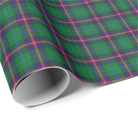 Clan Young Tartan Pset Cadeaupapier (Rol Hoek)
