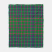 Clan Young Tartan Pset Fleece Deken (Voorkant)