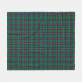 Clan Young Tartan Pset Fleece Deken (Voorkant (Horizontaal))