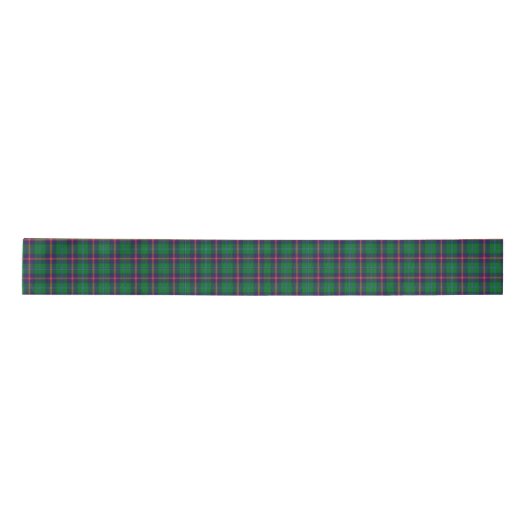 Clan Young Tartan Pset Satijnen Lint (Voorkant)