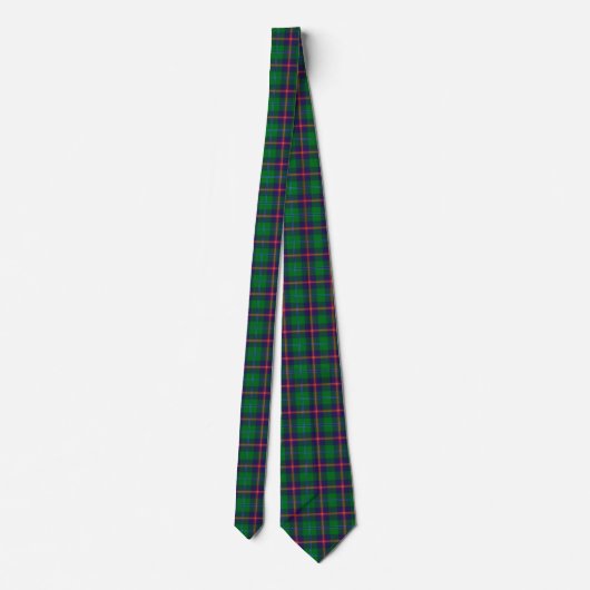 Clan Young Tartan Pset Stropdas (Achterkant)
