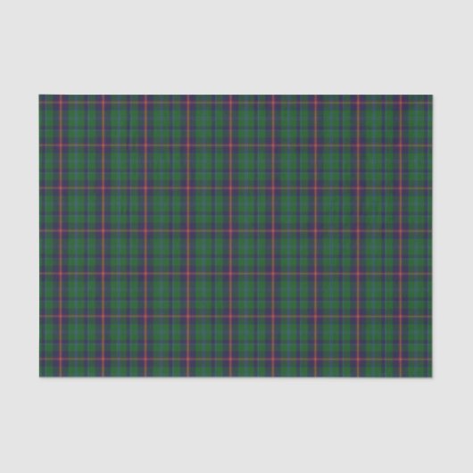 Clan Young Tartan Pset Tissue Paper Tissuepapier (Voorkant)