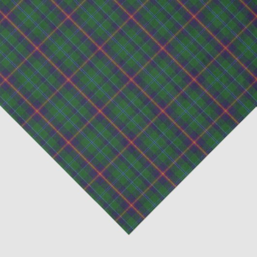 Clan Young Tartan Pset Tissue Paper Tissuepapier (Detail)