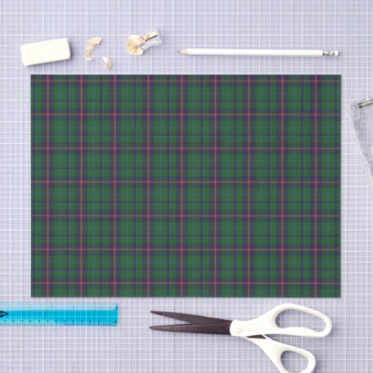 Clan Young Tartan Pset Tissue Paper Tissuepapier (Craft)