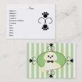 Clancey Fancy Pants Visitekaartje (Voorkant / Achterkant)