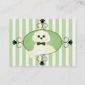 Clancey Fancy Pants Visitekaartje (Achterkant)