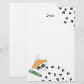 Clancey gaat op reis briefpapier (Voorkant / Achterkant)