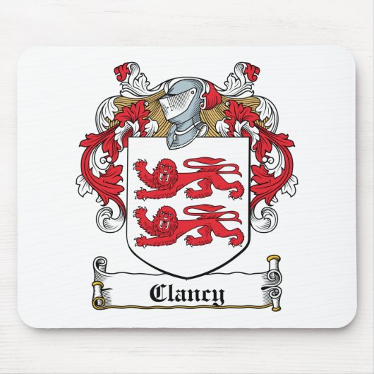 Clancy Family Crest Muismat (Voorkant)